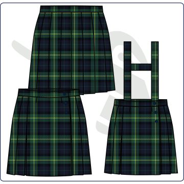 FALDA UNIFORME CUADROS